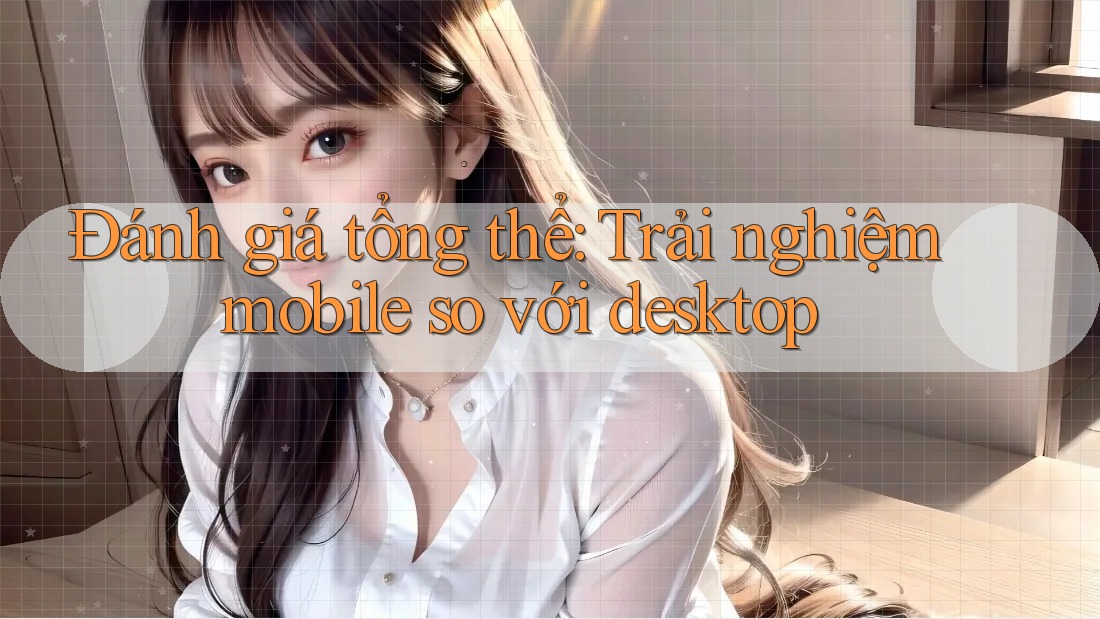 Đánh giá tổng thể: Trải nghiệm mobile so với desktop