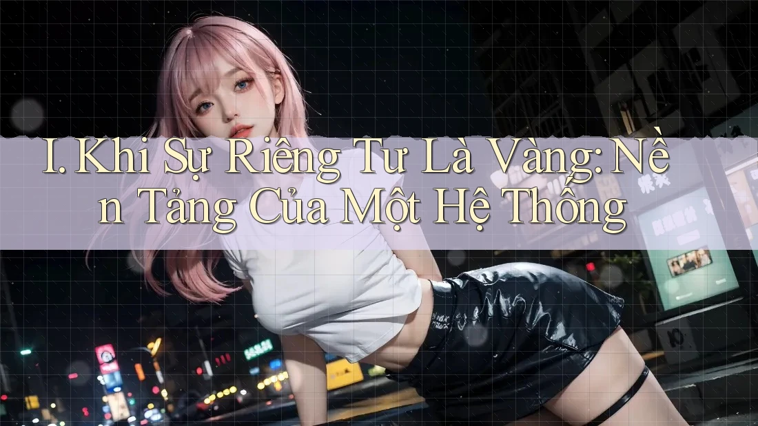 I. Khi Sự Riêng Tư Là Vàng: Nền Tảng Của Một Hệ Thống I. Khi Sự Riêng Tư Là Vàng: Nền Tảng Của Một Hệ Thống