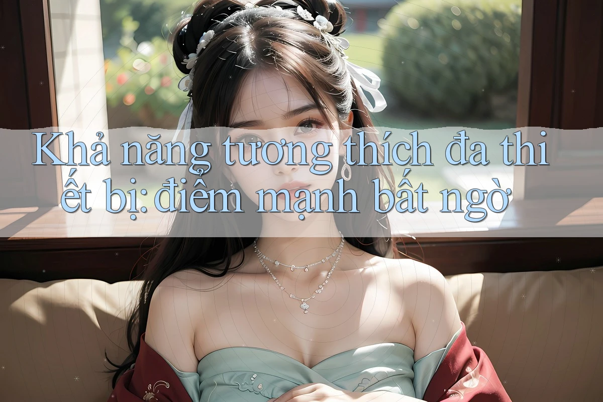 Khả năng tương thích đa thiết bị: điểm mạnh bất ngờ Khả năng tương thích đa thiết bị: điểm mạnh bất ngờ