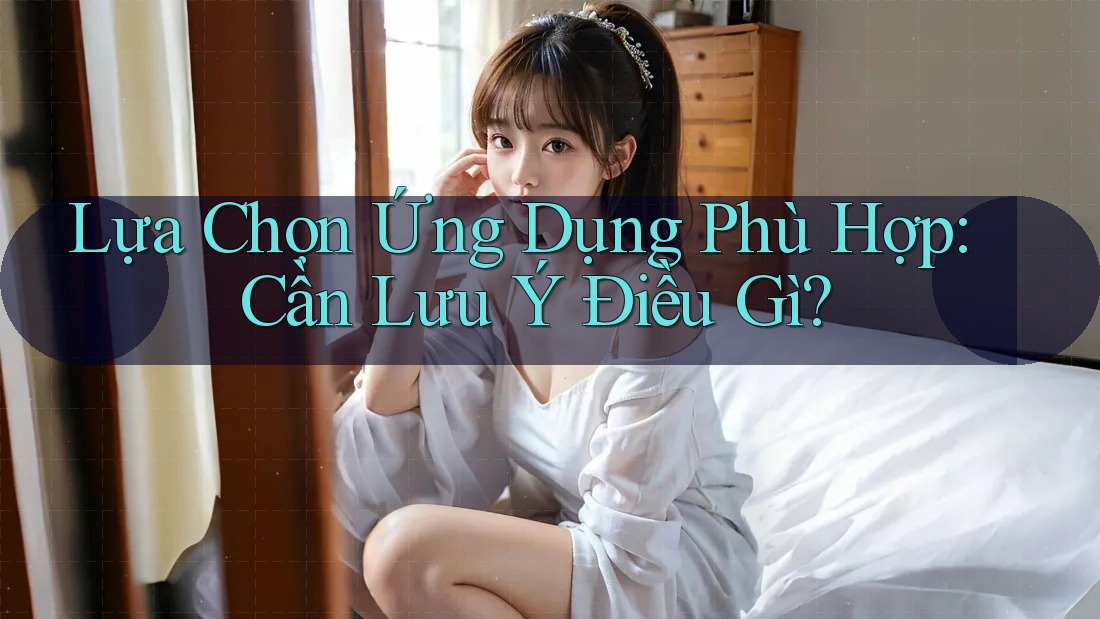Lựa Chọn Ứng Dụng Phù Hợp: Cần Lưu Ý Điều Gì?