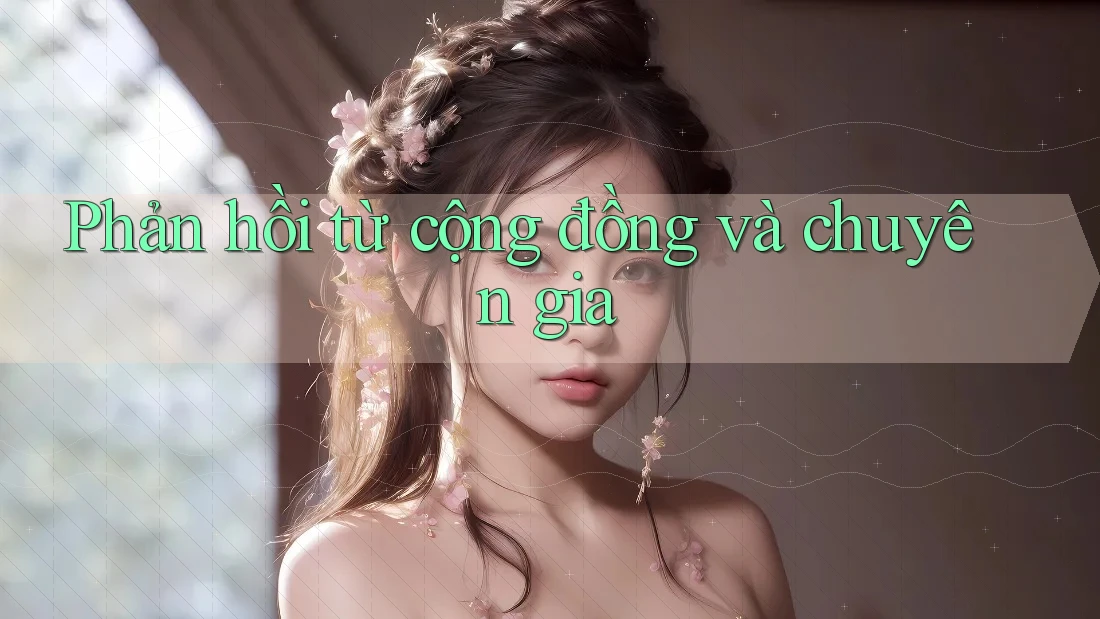 Phản hồi từ cộng đồng và chuyên gia Phản hồi từ cộng đồng và chuyên gia