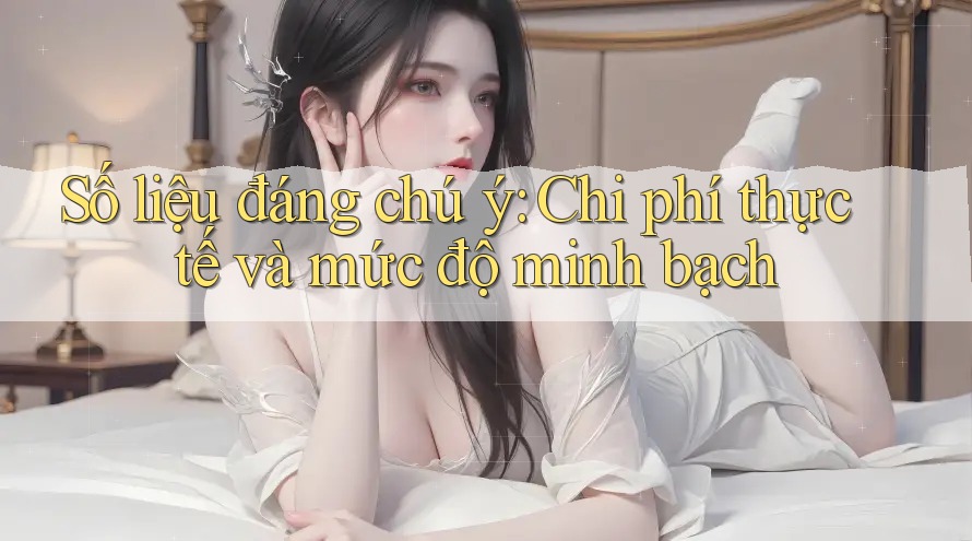 Số liệu đáng chú ý: Chi phí thực tế và mức độ minh bạch