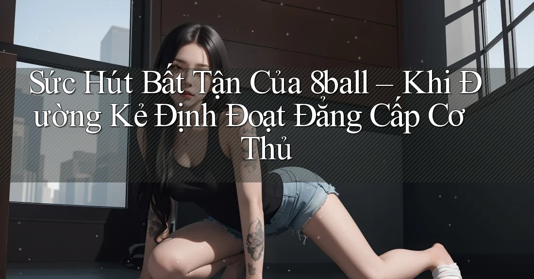 Sức Hút Bất Tận Của 8ball – Khi Đường Kẻ Định Đoạt Đẳng Cấp Cơ Thủ