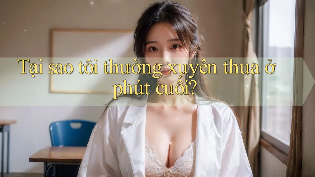 Tại sao tôi thường xuyên thua ở phút cuối?