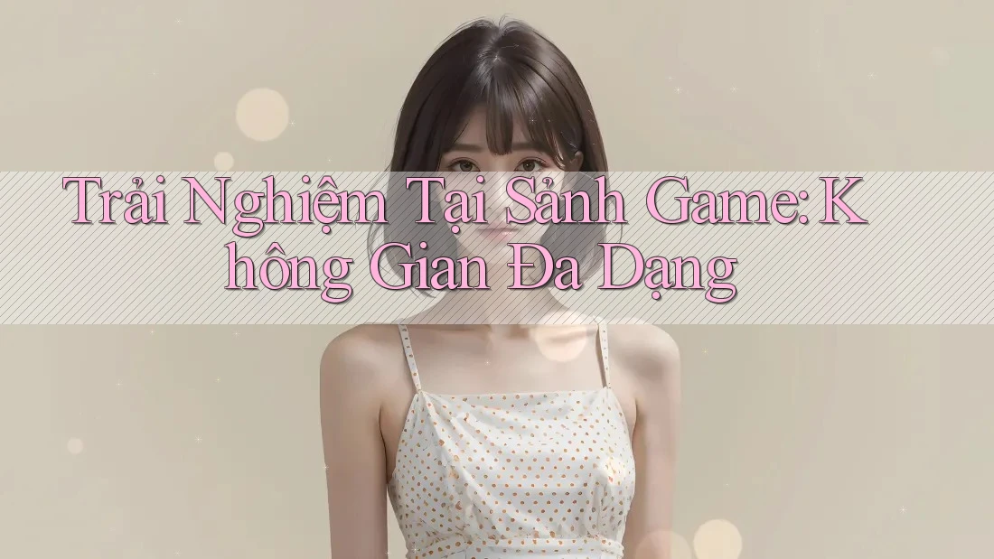 Trải Nghiệm Tại Sảnh Game: Không Gian Đa Dạng