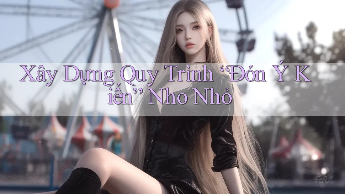 Xây Dựng Quy Trình “Đón Ý Kiến” Nho Nhỏ